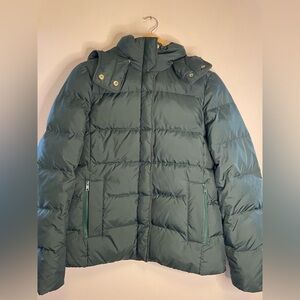J Crew Winterland down puffer coat